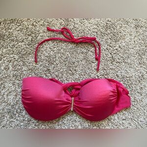 VS Pink Bikini Top - 34DD